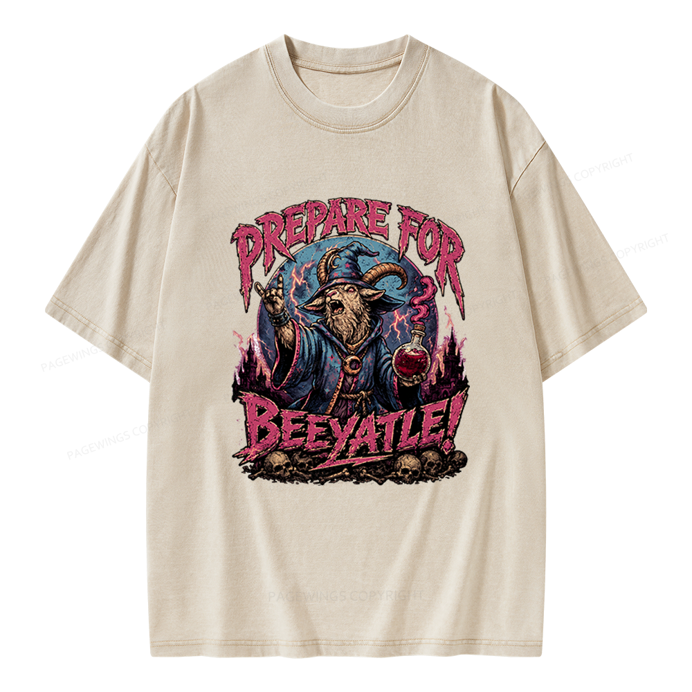 Pagewings Sci-Fi Novel Lover Unisex Washed T-shirt