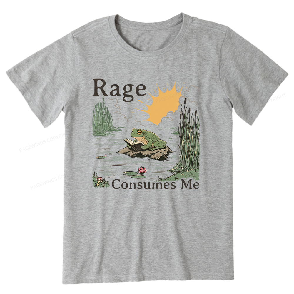 Pagewings Rage Consumes Me Unisex Classic T-shirt
