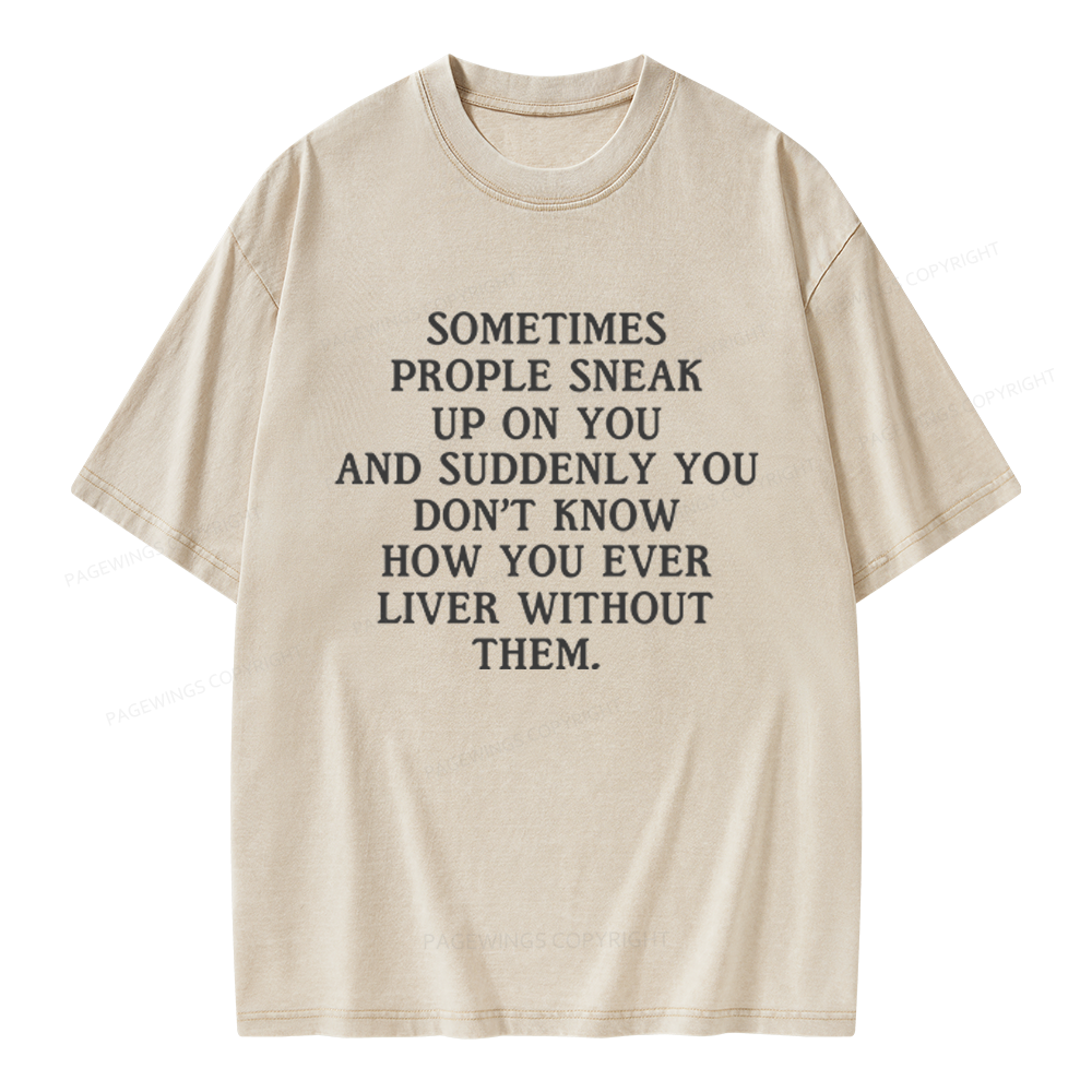 Pagewings Hockey Romance Unisex Washed T-shirt