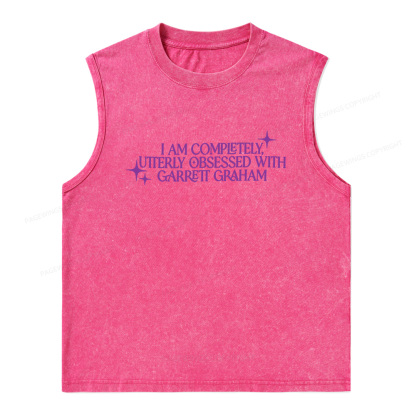 Pagewings Hockey Romace Unisex Washed Tank Top