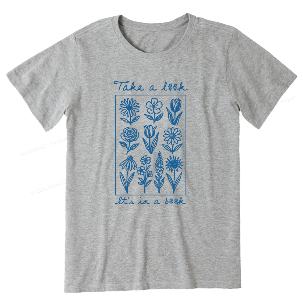 Pagewings Take A Look It’s In A Book Unisex Classic T-shirt