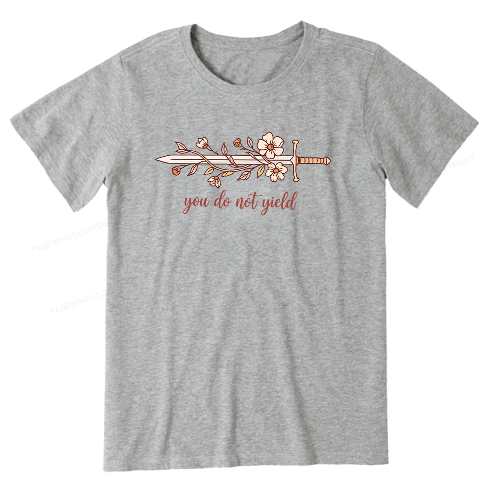 Pagewings You Do Not Yield  Unisex Classic T-shirt