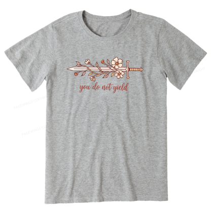 Pagewings You Do Not Yield  Unisex Classic T-shirt