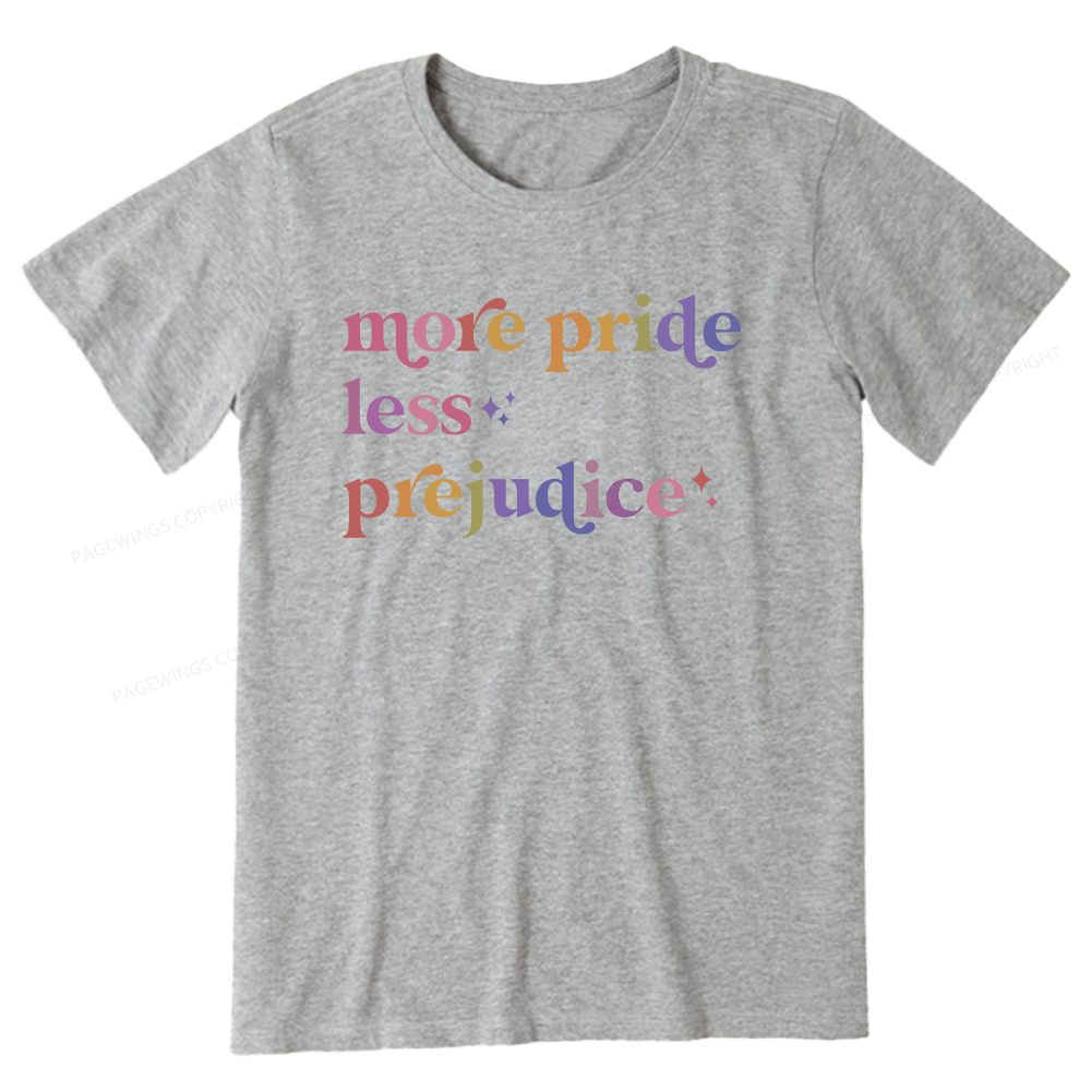 Pagewings More Pride Less Prejudice Unisex Classic T-shirt