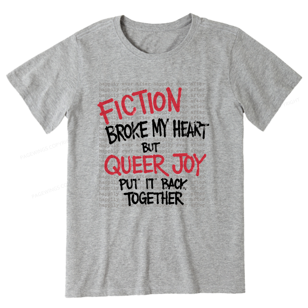 Pagewings Fiction Broke My Heart Unisex Classic T-shirt