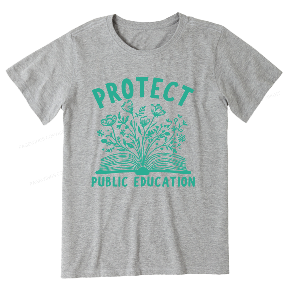 Pagewings Protect Public Schools Unisex Classic T-shirt