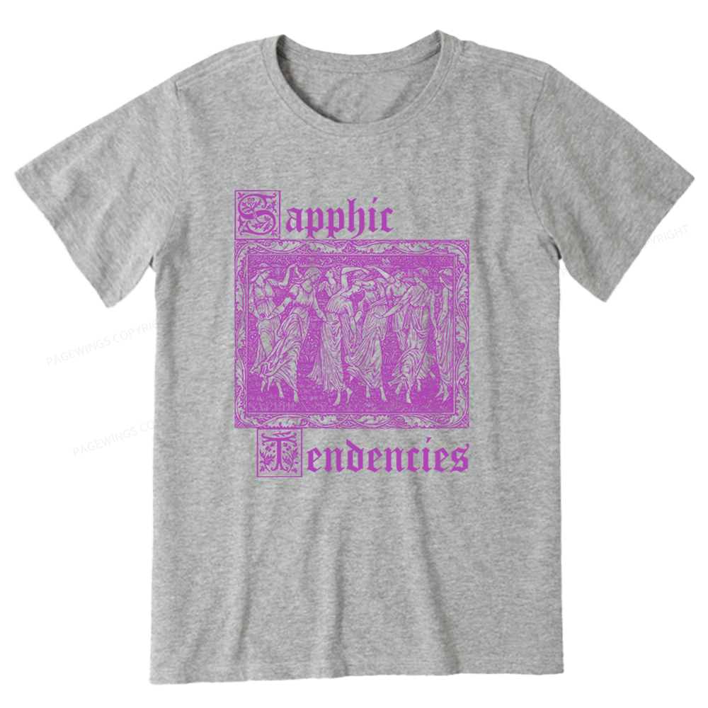 Pagewings Sapphic Tendencies Unisex Classic T-shirt