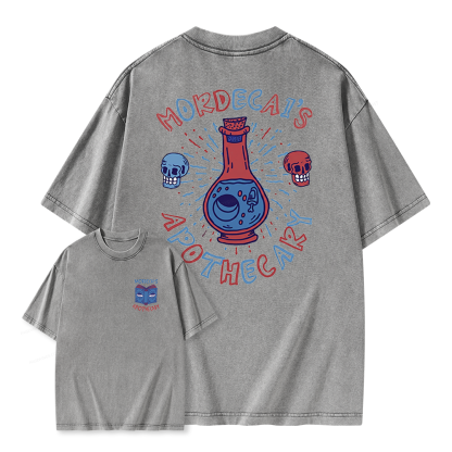 Pagewings Apothecary Unisex Washed T-shirt