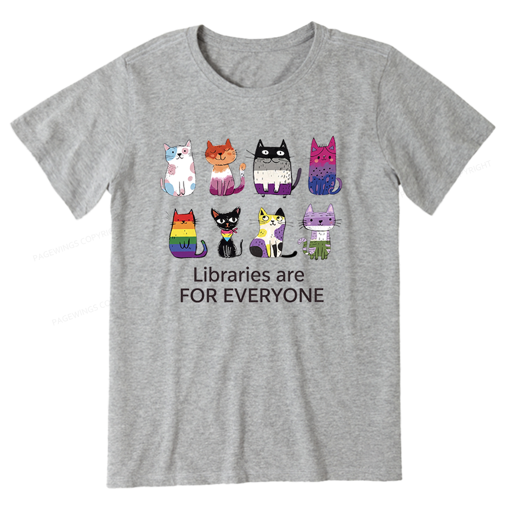 Pagewings Libraries Are For Everyone Unisex Classic T-shirt