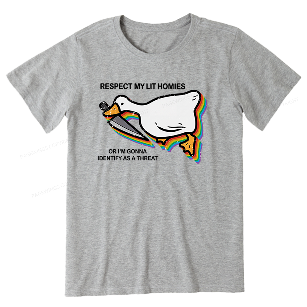 Pagewings Respect My Lit Homies Unisex Classic T-shirt