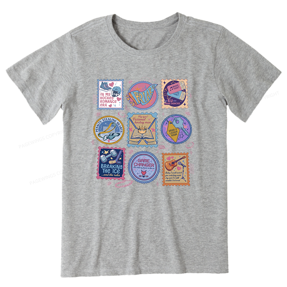 Pagewings Hockey Romace Unisex Classic T-shirt