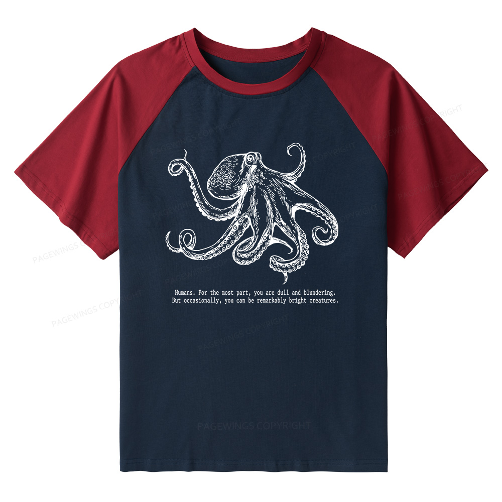 Pagewings Fantasy Book Lovers Raglan T-shirt