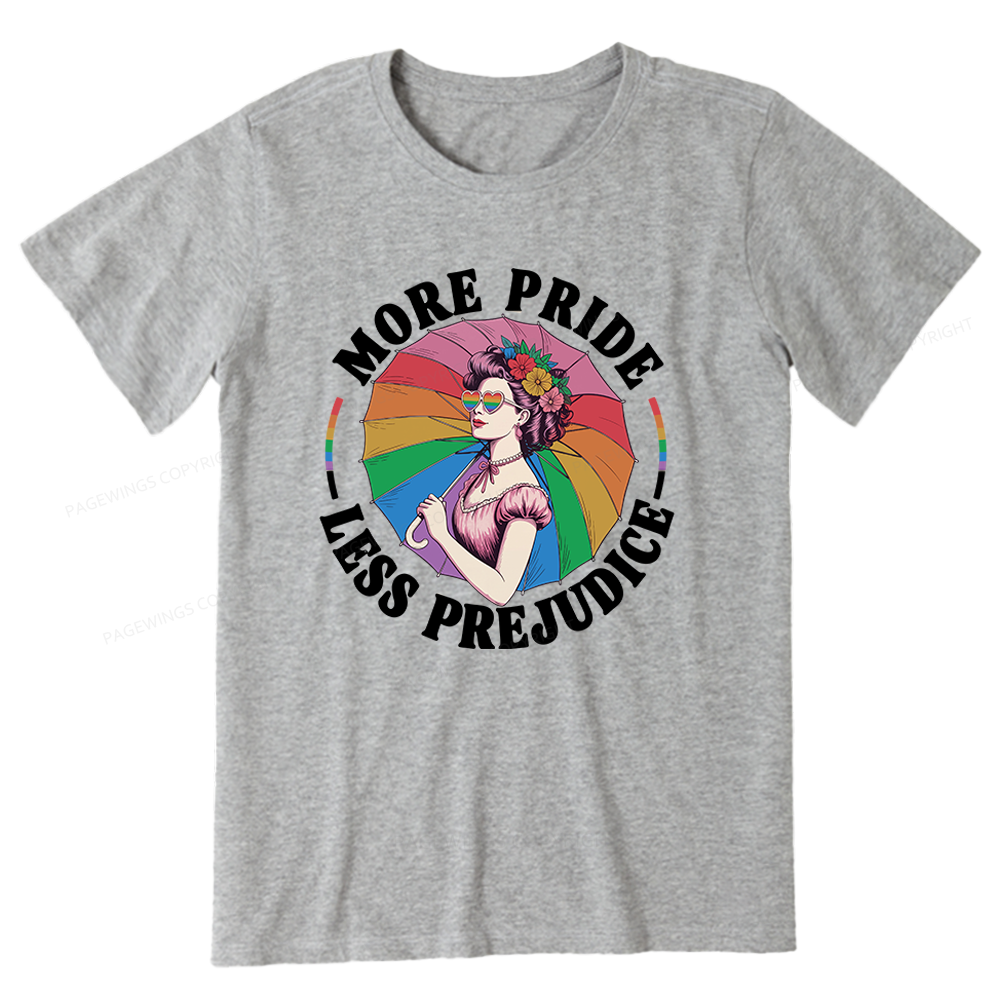 Pagewings More Pride Less Prejudice Unisex Classic T-shirt