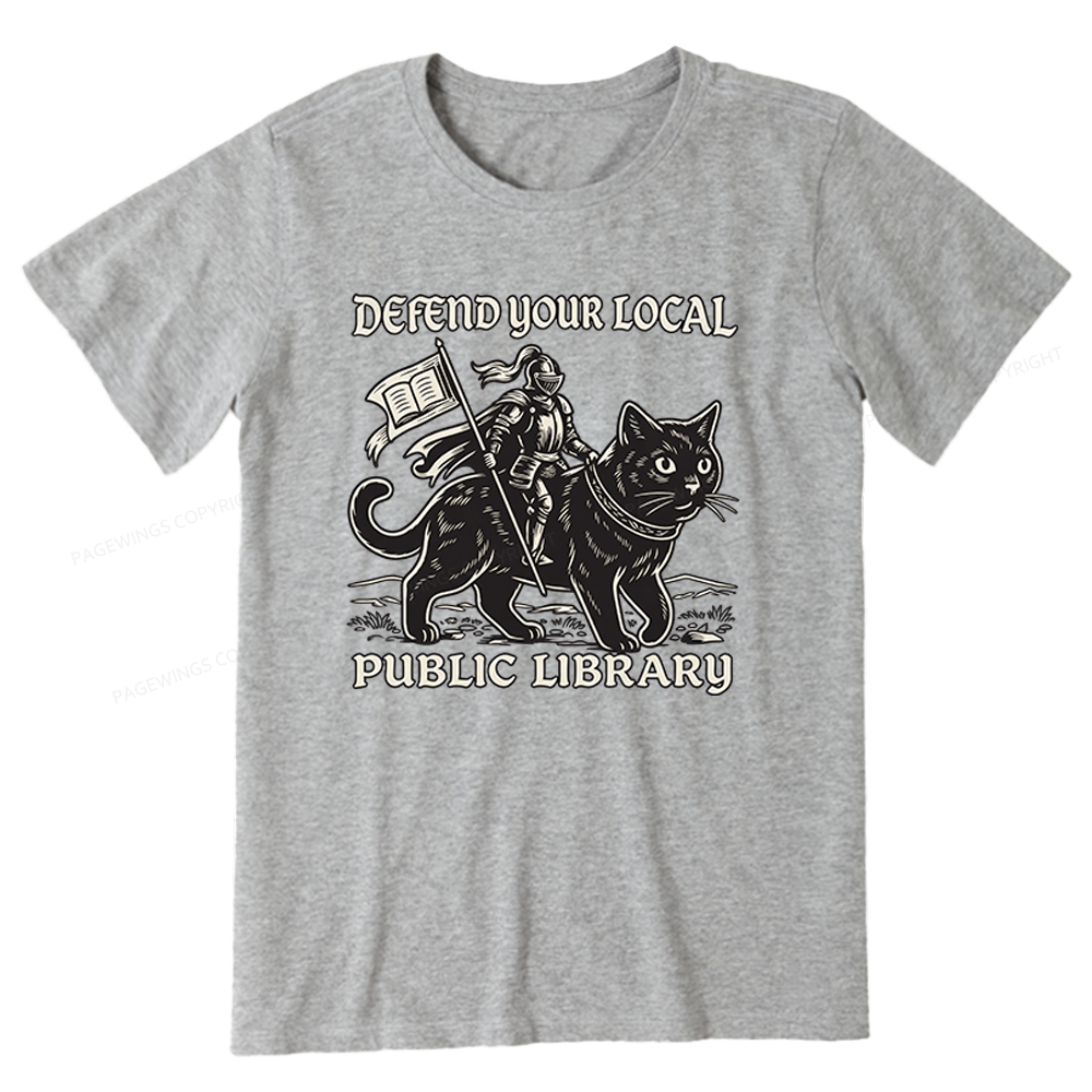 Pagewings Defend Your Local Public Library Unisex Classic T-shirt