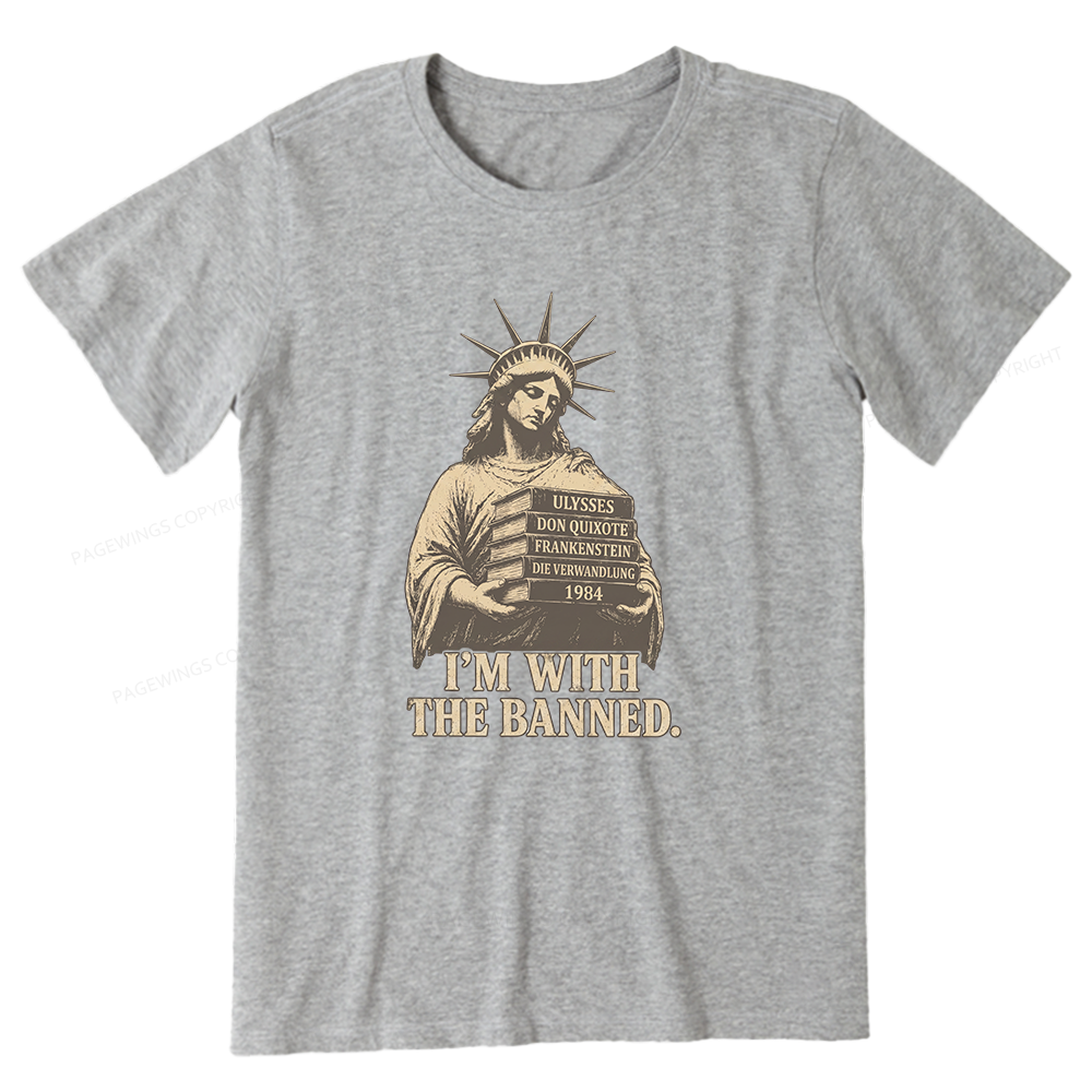 Pagewings I'm With The Banned Unisex Classic T-shirt
