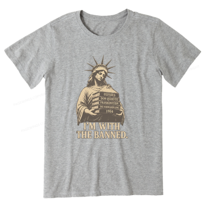 Pagewings I'm With The Banned Unisex Classic T-shirt