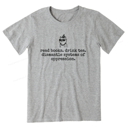 Pagewings Books and Tea Unisex Classic T-shirt