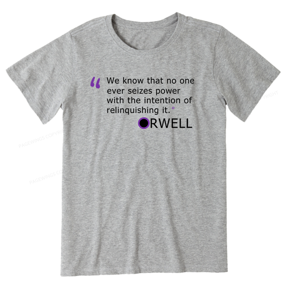Pagewings Dystopia Quote Unisex Classic T-shirt