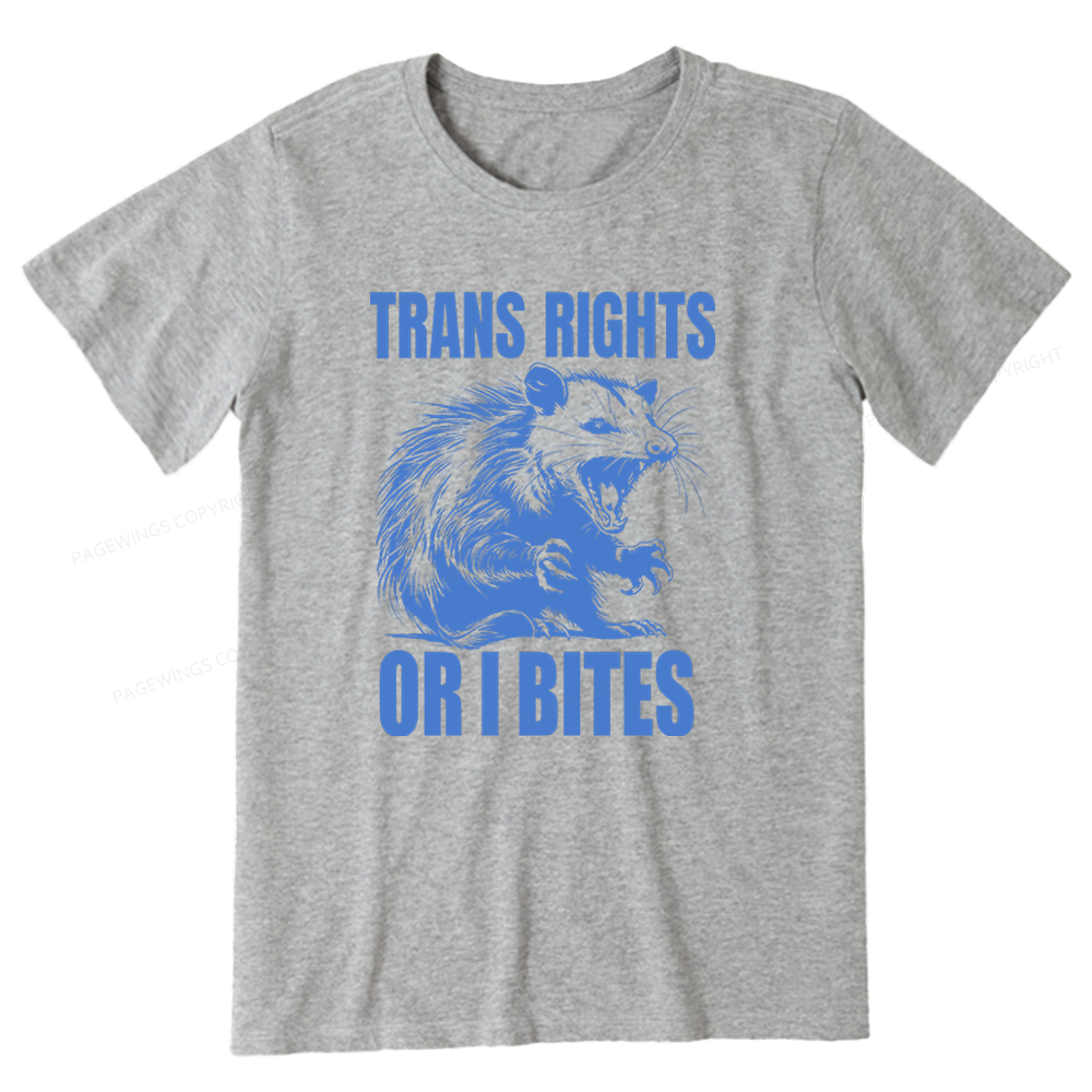 Pagewings Trans Rights Unisex Classic T-shirt