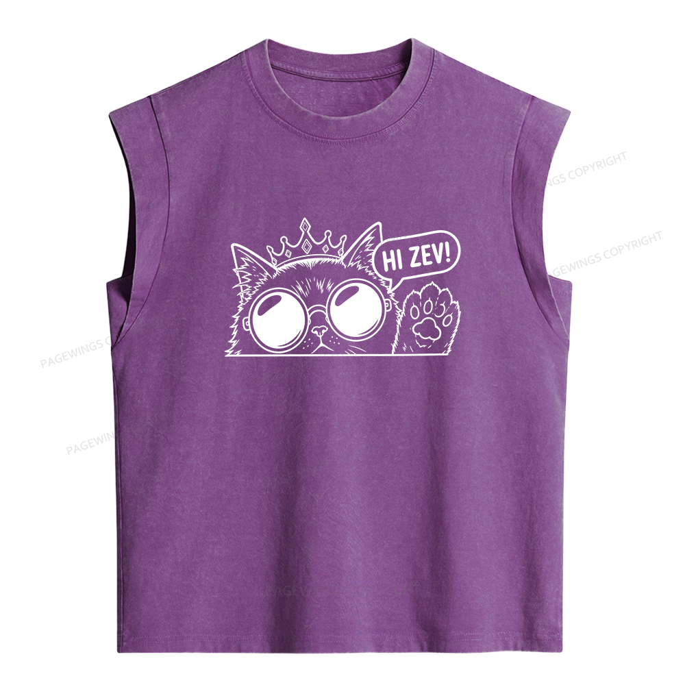 Pagewings Sci Fi Bookish Women's Washed Tank Top