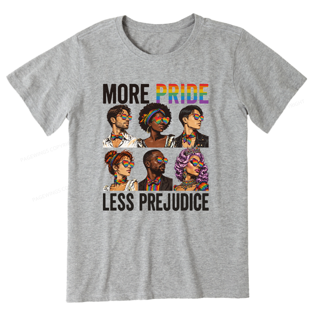 Pagewings More Pride Less Prejudice Unisex Classic T-shirt