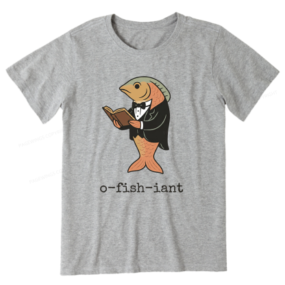 Pagewings Reading Fish Unisex Classic T-shirt