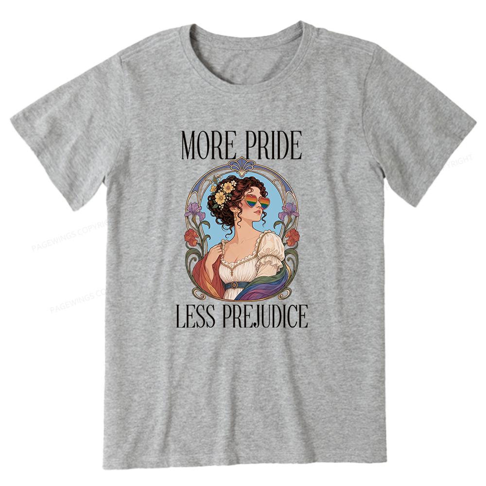 Pagewings More Pride Less Prejudice Unisex Classic T-shirt