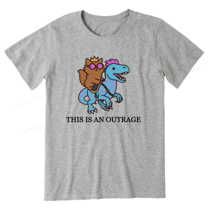 Pagewings This Is An Outrage Unisex Classic T-shirt