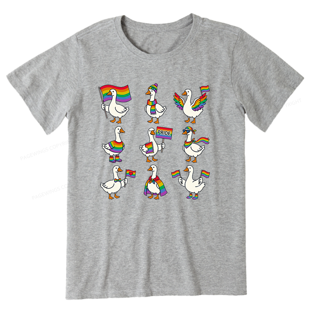 Pagewings Funny LGBTQ Goose Unisex Classic T-shirt