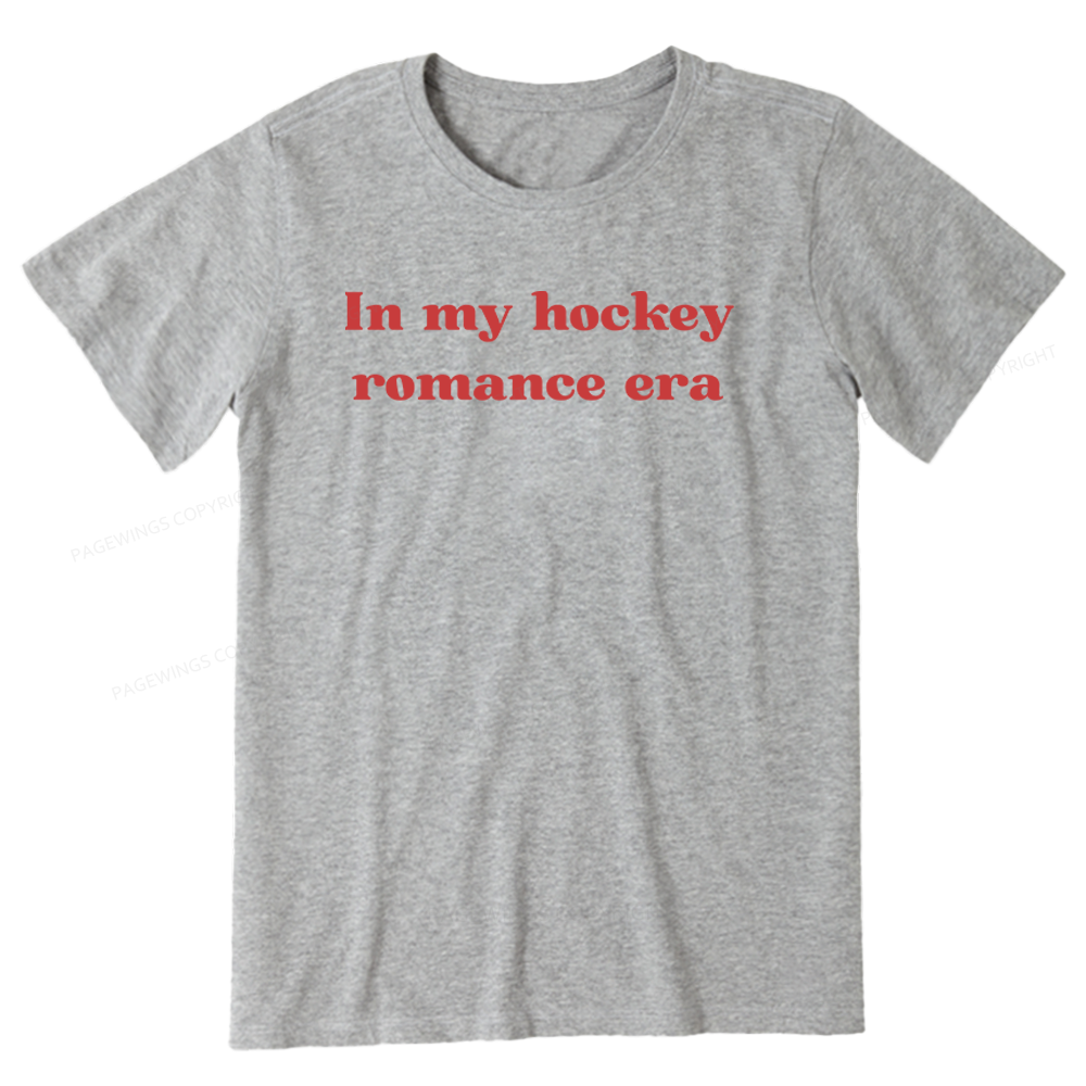 Pagewings In My Era of Hockey Romance Unisex Classic T-shirt