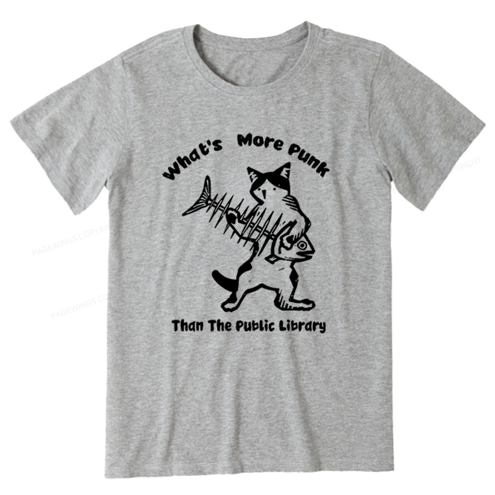 Pagewings What's More Punk Than The Public Library Unisex Classic T-shirt