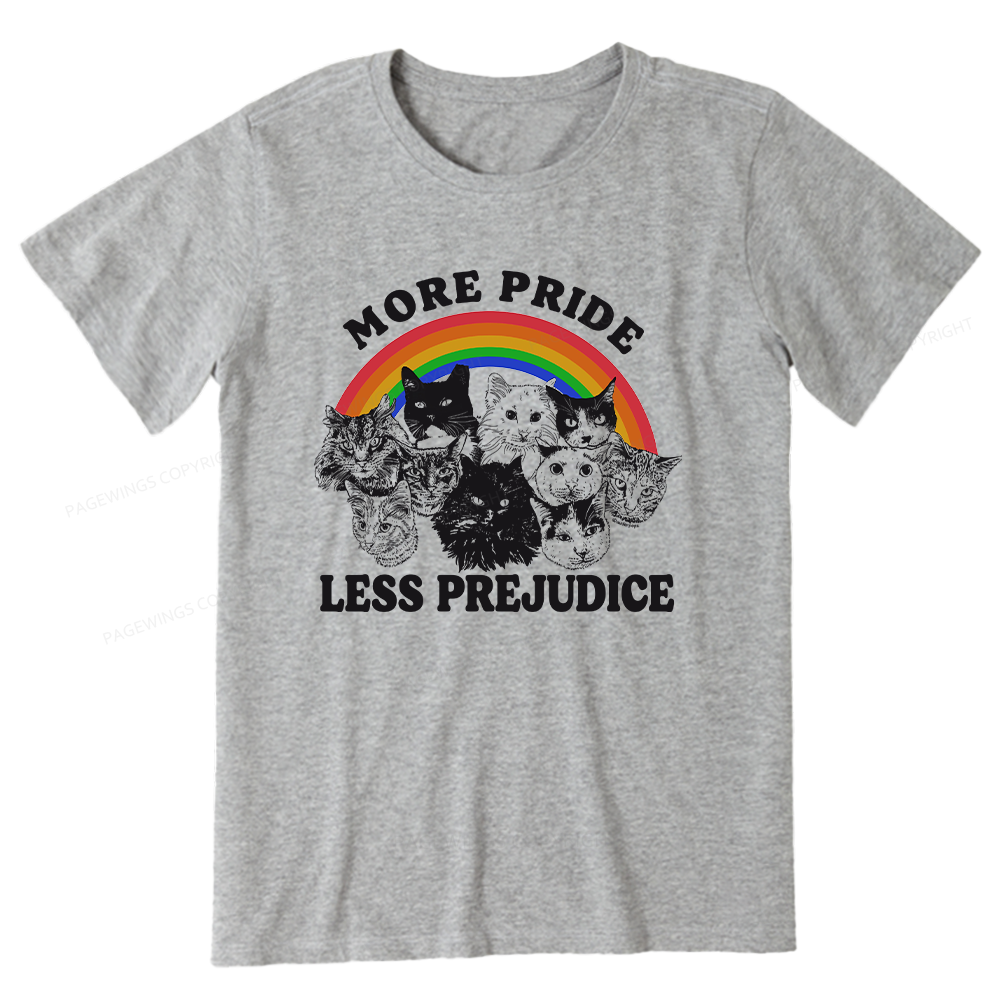 Pagewings More Pride Less Prejudice Unisex Classic T-shirt