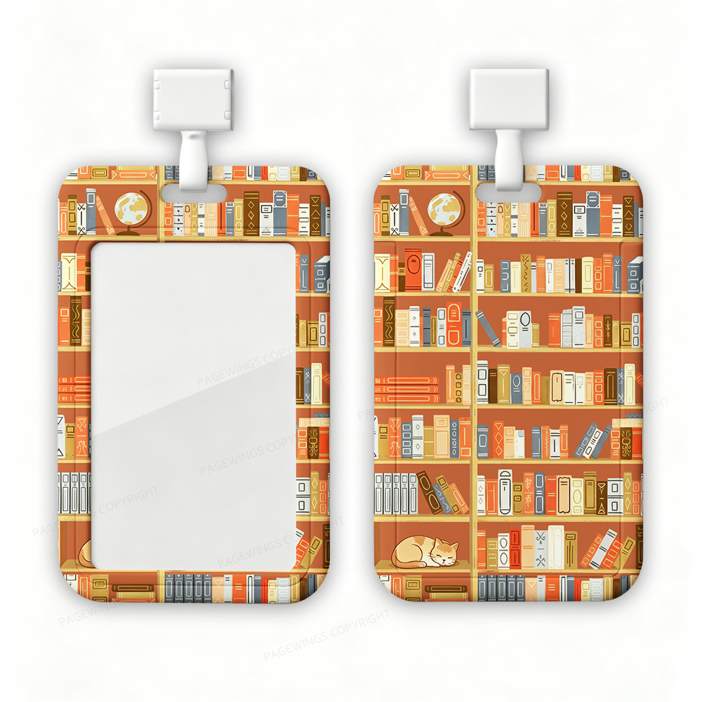 Pagewings Read More Books ABS Badge Holder