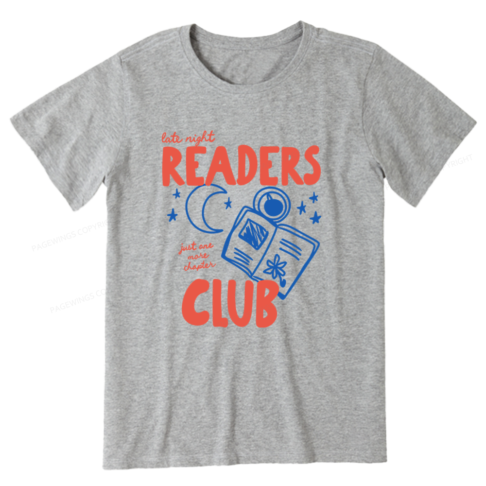 Pagewings Late Night Readers Club Unisex Classic T-shirt