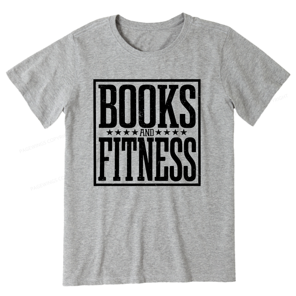 Pagewings Books And Fitness Unisex Classic T-shirt
