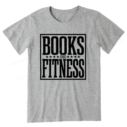 Pagewings Books And Fitness Unisex Classic T-shirt