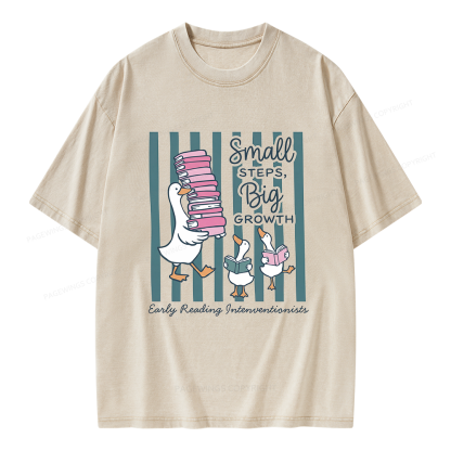 Pagewings Reading Interventionist Unisex Washed T-shirt