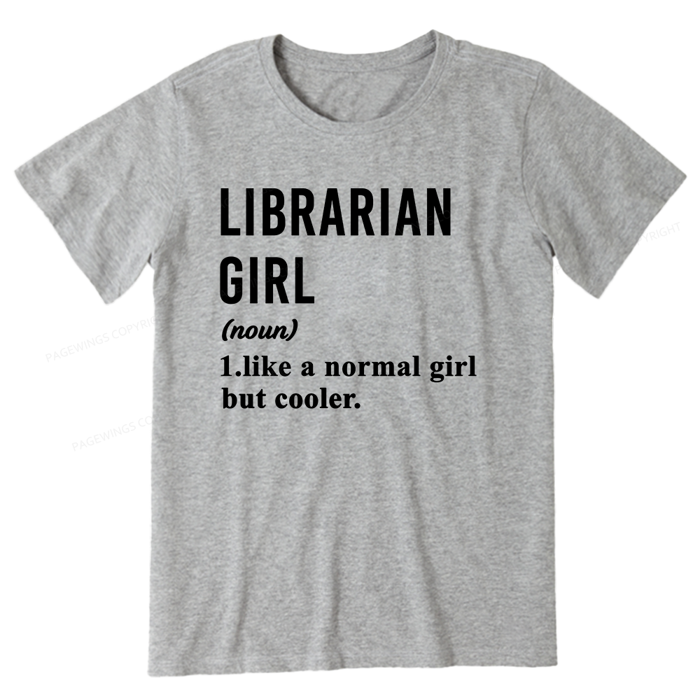 Pagewings Librarian Girl Unisex Classic T-shirt