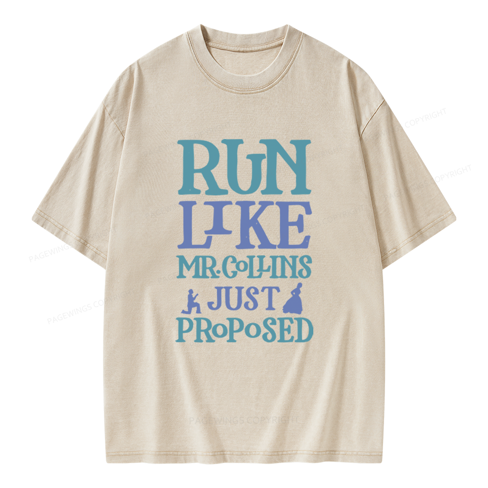 Pagewings Love Book Fan Unisex Washed T-shirt