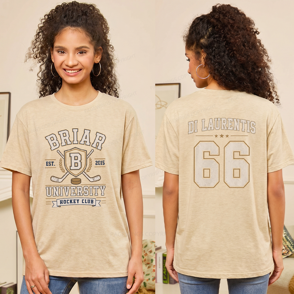 Pagewings Soft Hockey Romance Unisex Heather T-Shirt