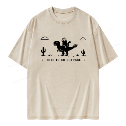 Pagewing Sci Fi Books Lover Unisex Washed T-shirt