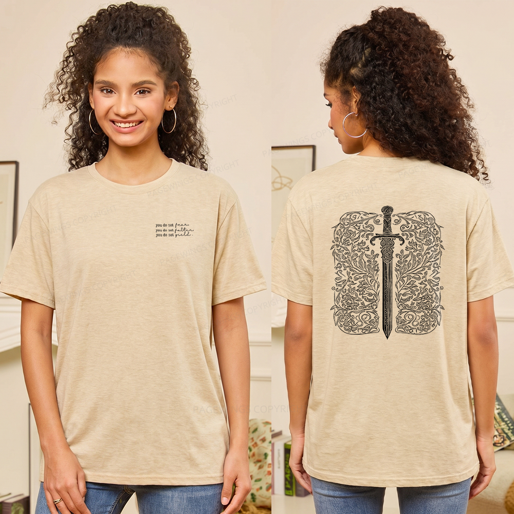 Pagewings Soft Reading Fantasy 11563 Bookish Unisex Heather T-Shirt