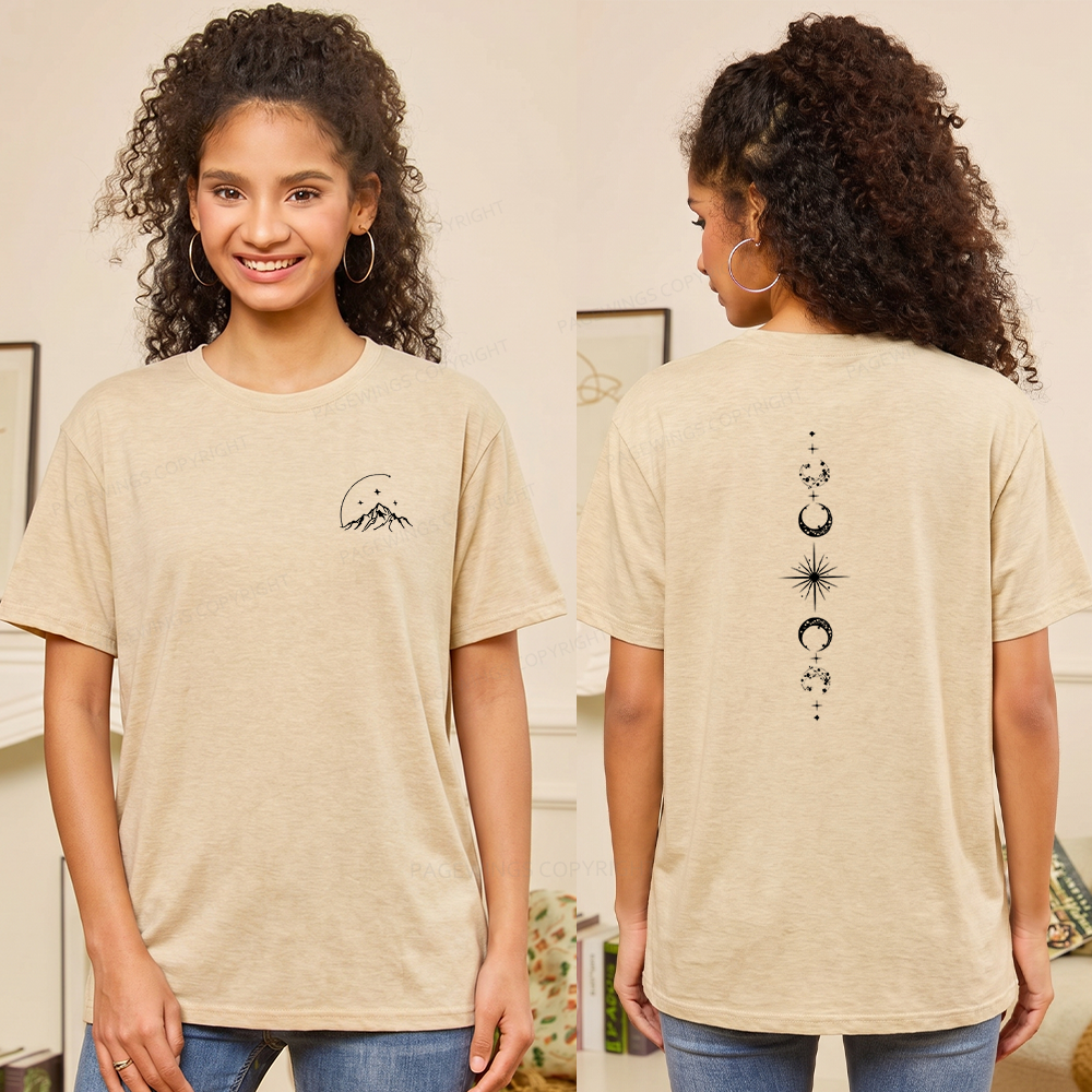 Pagewings Soft Reading Fantasy 13491 Bookish Unisex Heather T-Shirt