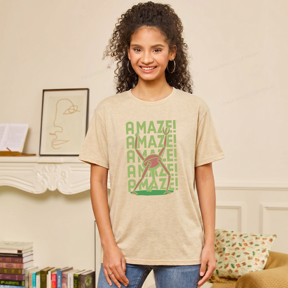 Pagewings Soft Vintage Book lover 13387 Bookish Unisex Heather T-Shirt