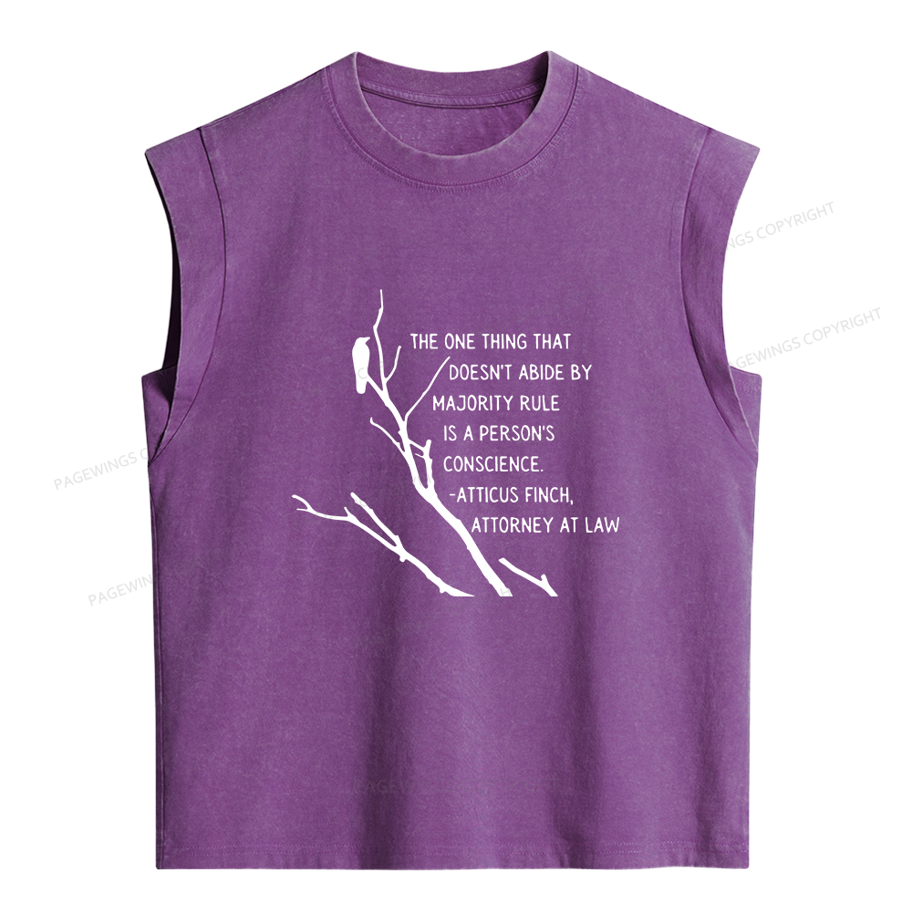 Pagewings Literature 10194 Bookish Women's Washed Tank Top