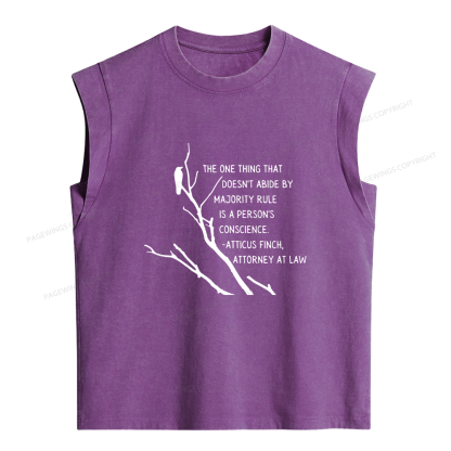Pagewings Literature 10194 Bookish Women's Washed Tank Top