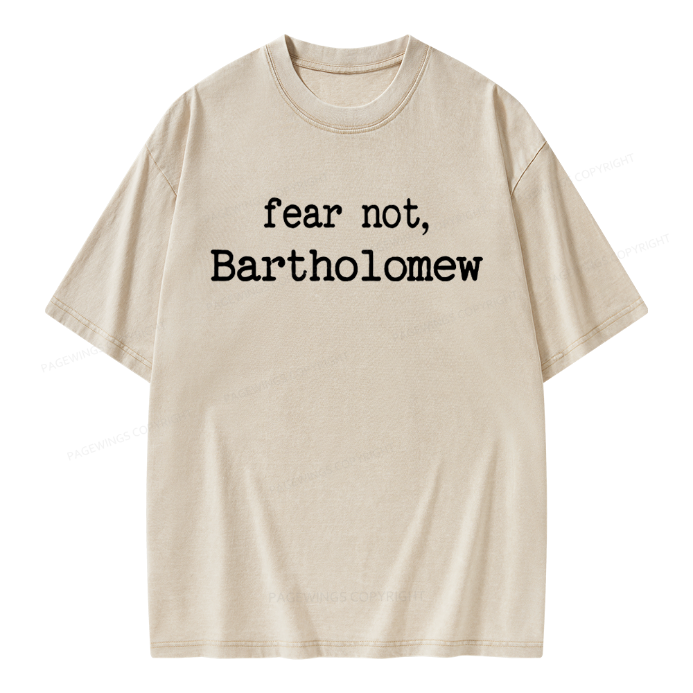Pagewing Fantasy Book Lover Unisex Washed T-shirt