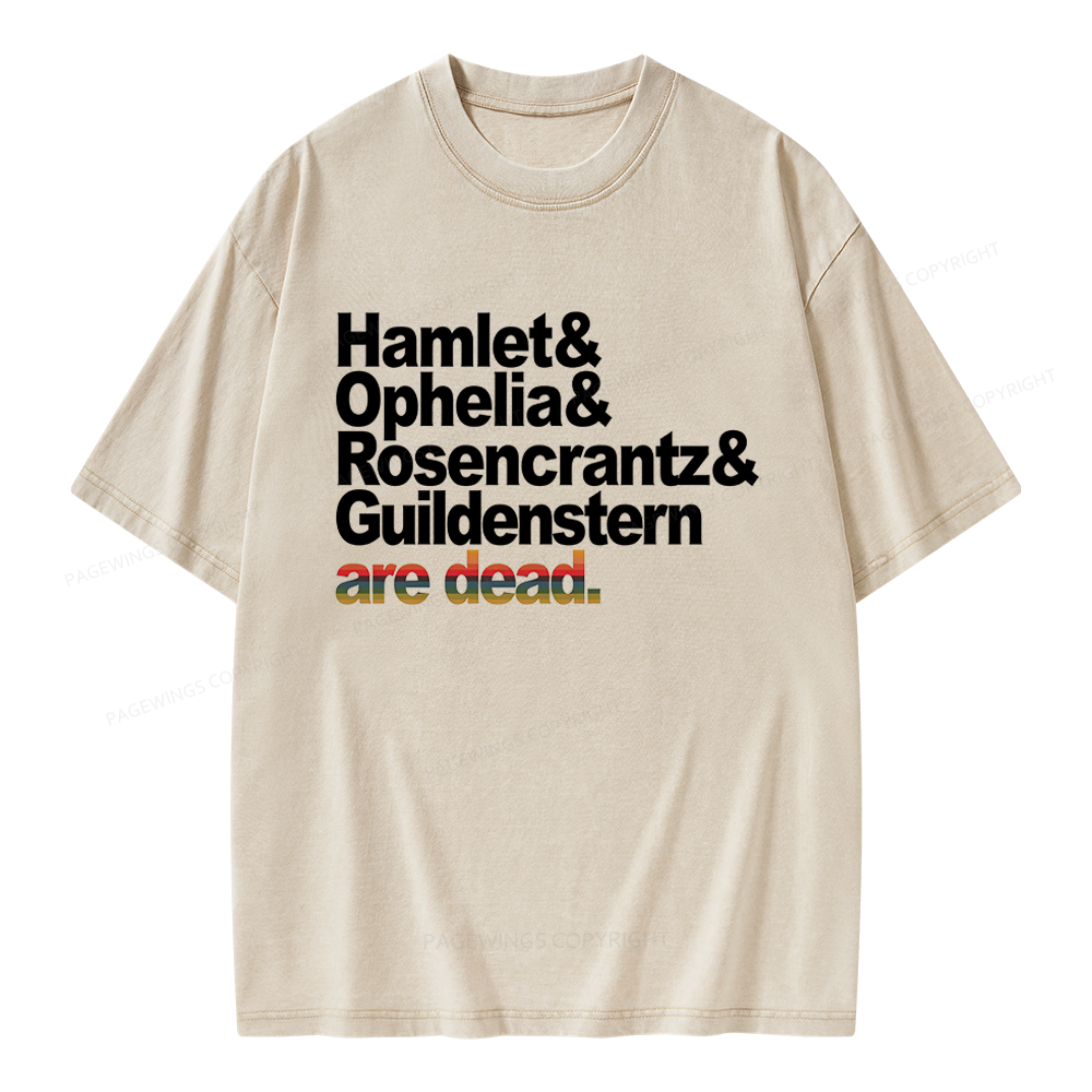 Pagewings Drama lovers Unisex Washed T-shirt