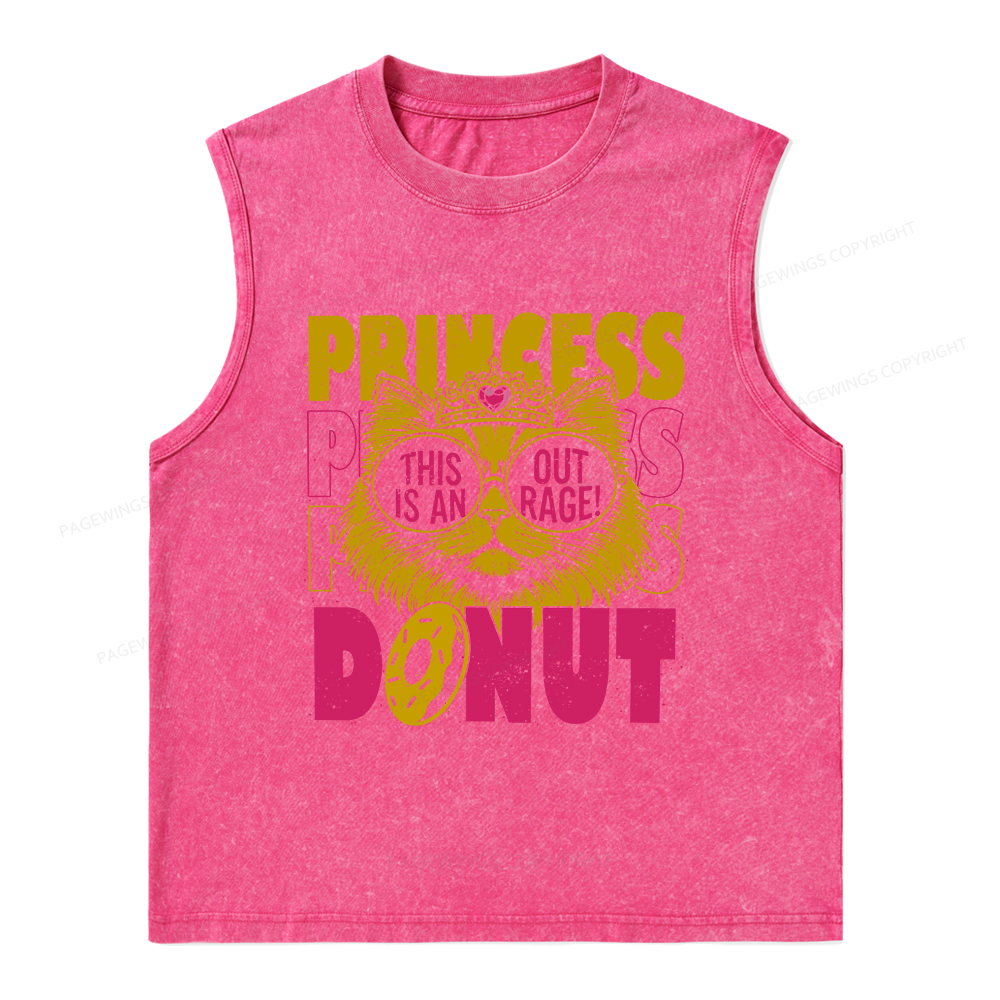 Pagewings This Is An Outrage  Unisex Washed Tank Top