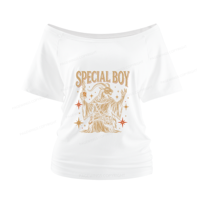 Pagewings Sci Fi Bookish 16416 Bookish Women Off Shoulder T-shirts